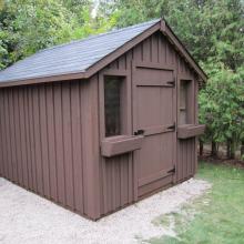 8 x 10 medium board and batten.
