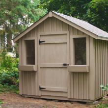 8 x 10 medium board and batten.