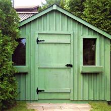 10 x 10 medium board and batten.