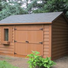 10 x 12 high classic wtih double doors.